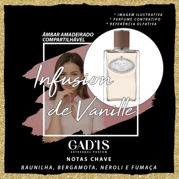 Perfume Similar Gadis 1124 Inspirado em Infusion de Vanille Contratipo